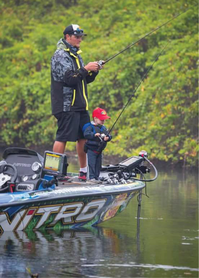 Joey Nania, Pro Angler, Reviews Vicious Pro Elite 100% Fluoro 