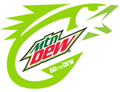 Mountain Dew Fishing Logo